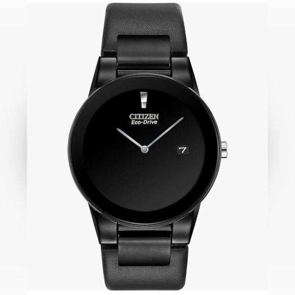 Citizen Eco-Drive Genuine Leather Watch